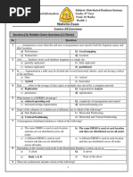 DDBSmidterm Exam 2018model 1