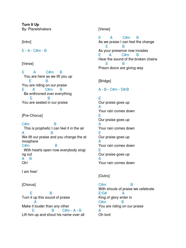 Turn It Up New Era Pdf Song Structure Musical Forms
