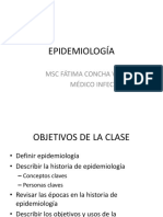 EPIDEMIOLOGÍA Generalidades