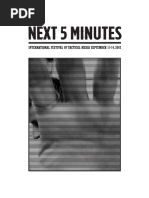 Next 5 Minutes - International Festival of Tactical Media | PDF ...