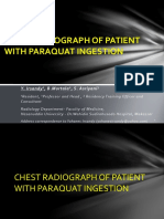 Eposter-Chest Radiograph of Patient With Paraquat Ingestion
