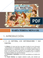 Presentación La Prehistoria 2019