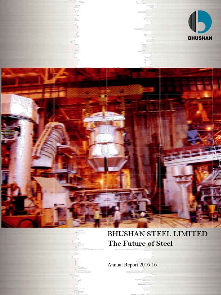 Bhushan Steel Limited The Future of Steel Annual Report 201616 PDF Board Of Directors