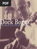 Dock Boggs Boklet