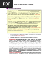 Criterios Teste Iluminismo e Revoluçao Francesa