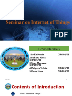 Seminar On Internet of Thingss