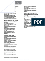 Unit Test 17 Answer Key: A Choose Words and Fill in The Blanks