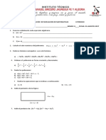 Evaluación de Nivelacion -II Periodo