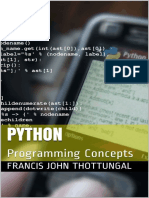 Python Programming Concepts