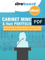 Cabinet Ministers & Their Portfolios 2017