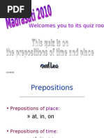Download Prepositions Quiz by Mubarak Abdessalami SN397324 doc pdf