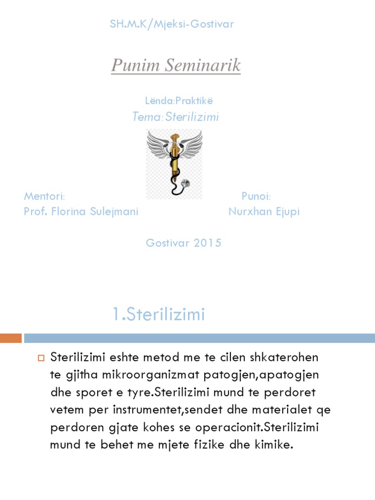Sterilizimi | PDF