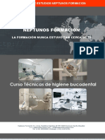 Curso técnicas de higiene bucodental