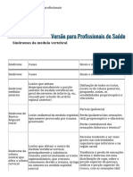 Síndromes Da Medula Vertebral - PDF