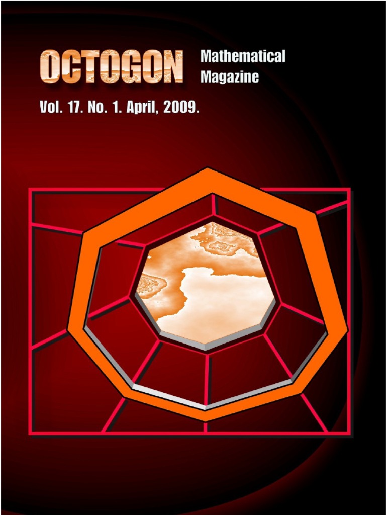 Octogon 01 | PDF | Pi | Integral