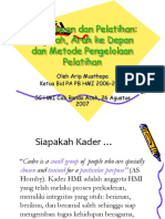 Daur Belajar Pelatihan1