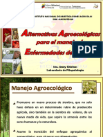 JENNY CHIRINOS. PRESENTACION. . Alternativas Agroecologicas Para El Manejo de Enfermedades