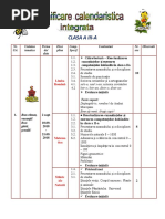 Planificare Calendaristica Clasa A 3-A