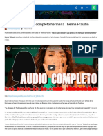  Entrevista Completa Hermana Thelma Fraudin