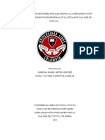 Percepción de Los Revisores Fiscales Frente A La Implementación de Las Nías, en El Ejercicio Profesional en La Ciudad de San José de Cúcuta