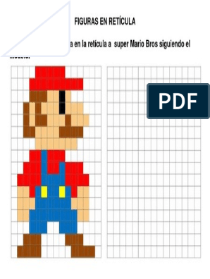 Figuras en Retícula Mario Bros | PDF