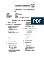 TEMARIO APLAZADOS - 5°S