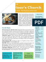 ST Saviours Newsletter - 13 January 2019
