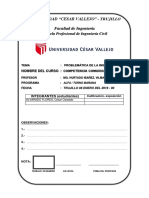 Problematica de La Ingenieria Civil