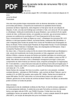 Bradespar e fundos de pensão terão de remunerar R$ 4,5 bi à empresa de Daniel Dantas