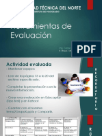 Técnicas e instrumentos de Evaluación