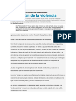 La Barbarizacion de Los Lazos Sociales en El Modelo Neoliberal