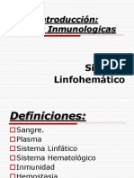 Introducción Sistema Linfohemático