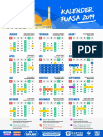 Kalender Puasa 2019