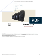 ECOMASTER E Brochure Highlights Solid Tire Performance