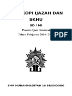 Fotokopi Ijazah Dan Skhu