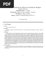 Pesquisa Pré Projeto