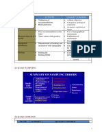 Stage Activity Quality Control: Summary of Sampling Errors