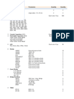 Electronic Components Wish List