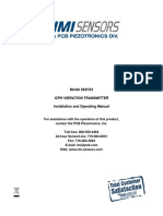 Model 682C03 Icp® Vibration Transmitter Installation and Operating Manual