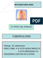 Tuberkulosis Pada Anak: Dr. Afdal, Spa. M.Biomed