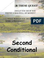 Second Conditional
