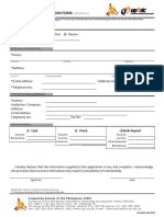 CSP Membership Application Form