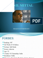 Sunil Mittal, Chairman of Bharti Enterprises