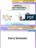 Project Management: Theory & Calculation