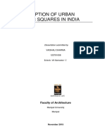 Perception of Urban Public Squares in India