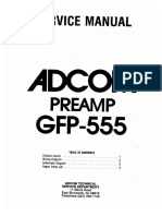 Adcom GFP - 555 (Pre-Amplifi)