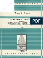 IMSLP405239-PMLP656254-Coleman 24 Interludes Based On Communion Hymn Tunes