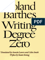 Barthes, Roland - Writing Degree Zero (FSG, 1990)