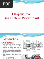 Chapter Five Gas Turbine Power Plant