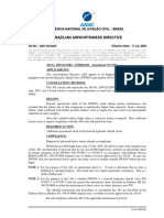 Brazilian Airworthiness Directive: Agência Nacional de Aviação Civil - Brazil